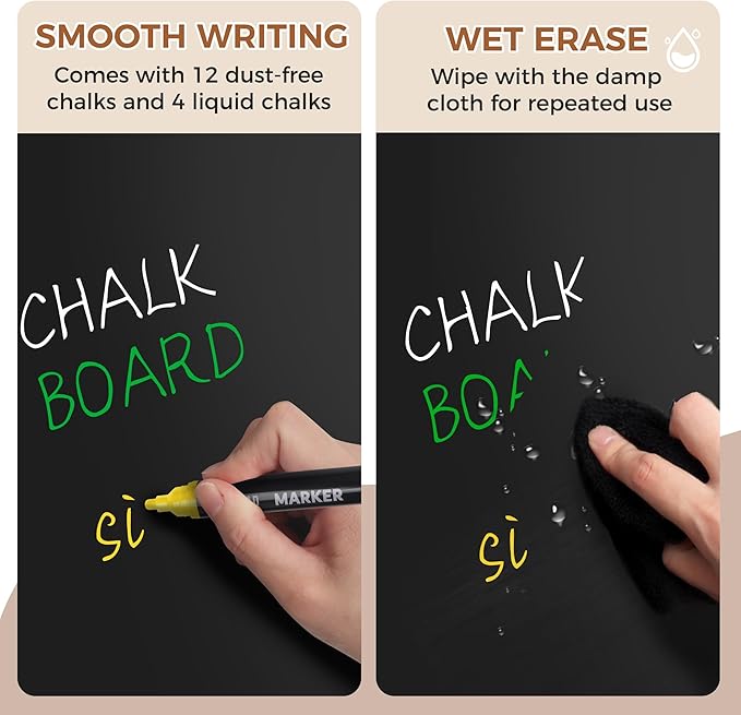 SELEAD 100% Real Wood Frame Chalkboard - Image 7