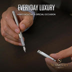 Scriveiner Stainless Steel Fountain Pen - Image 7