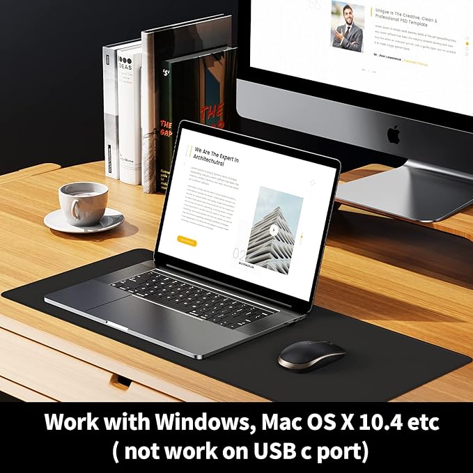 VssoPlor Wireless Mouse, 2.4G Slim Portable Computer Laptop Mouse - Image 8