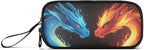 BOENLE Dragons Red Blue Fire Eyes Pencil Case Box Boys Girls Large Pencil Pouch - Image 8
