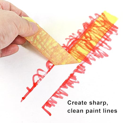 DOAY 3 Pack Yellow Painters Tape - Image 9