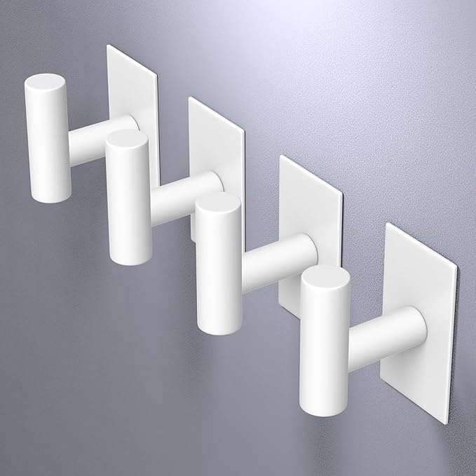 VAEHOLD Wall Towel Hooks, Heavy Duty Sticky Holder Waterproof Towel Hooks - Image 7