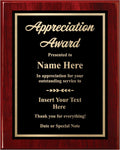 Custom Engraved Plaque Personalized for Appreciation - Plaques with Custom Engraving - Awards for Employee Recognition - Choose Your Size, Customize Now! (10.5x13)
