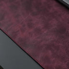 TORONATA Jersey Genuine Calfskin Leather Desk Pad, Office Desk Mat - Image 5