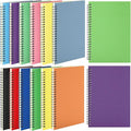 Leelosp 12 Pack Small Spiral Notebook A5 Lined College Ruled Spiral Journal by Leelosp