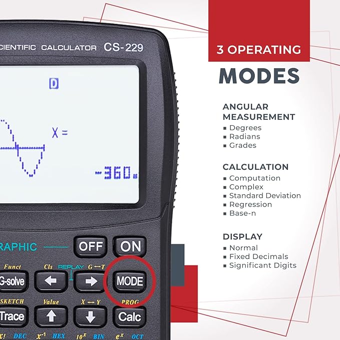 CATIGA CS229 Scientific Calculator - Image 3