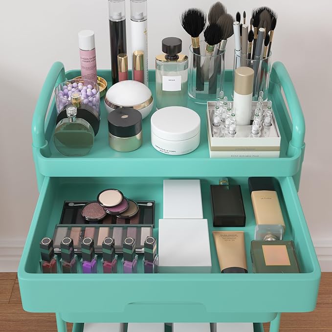 Calmootey 4-Tier Rolling Utility Cart - Image 9