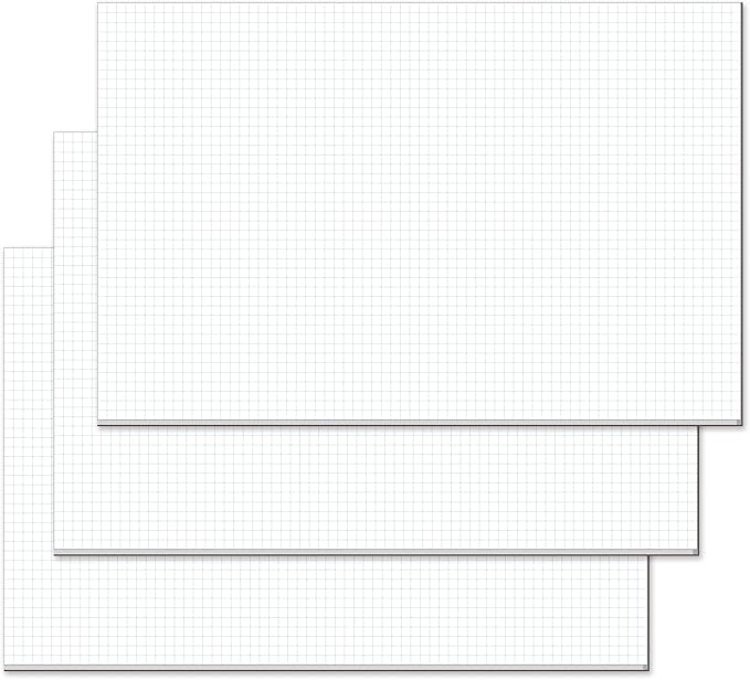 Large Engineering Graph Paper Pad by Lyuzecheean