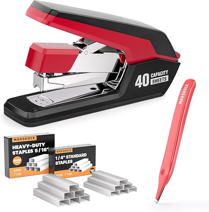 MARSROCK Effortless Stapler for Desk by Marsrock