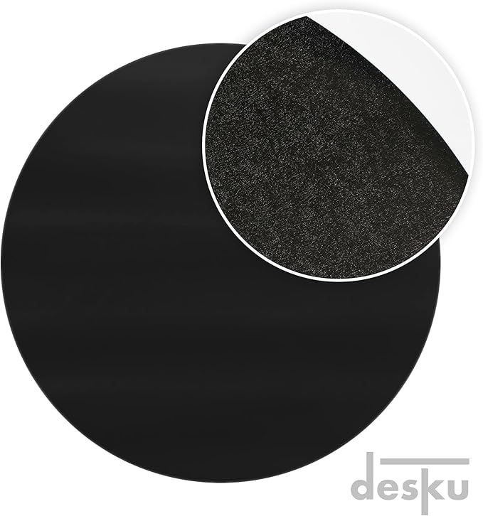 DESKU - Circle Gaming Chair Mat, Computer and Office Chair Mat - Image 5