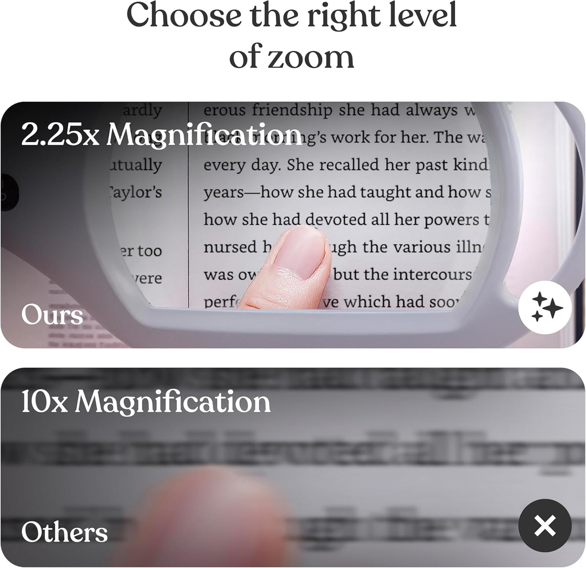 Brightech LightView Pro Magnifying Glass with Light and Stand, Magnifying Flo...