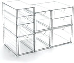 Prsildan Acrylic Drawer Makeup Organizer by Prsildan