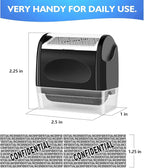 Identity Theft Protection Roller Stamp, 1 Refill Ink - Image 7