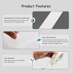 Lichamp Mono Filament Strapping Tape, 4 Roll 1 Inch x 60 Yards 5.9 Mil - Image 2