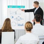 SHARBDA Lined Sticky Easel Pad, 25 in x 30 in, Flip Chart Paper, Sticky Chart - Image 2