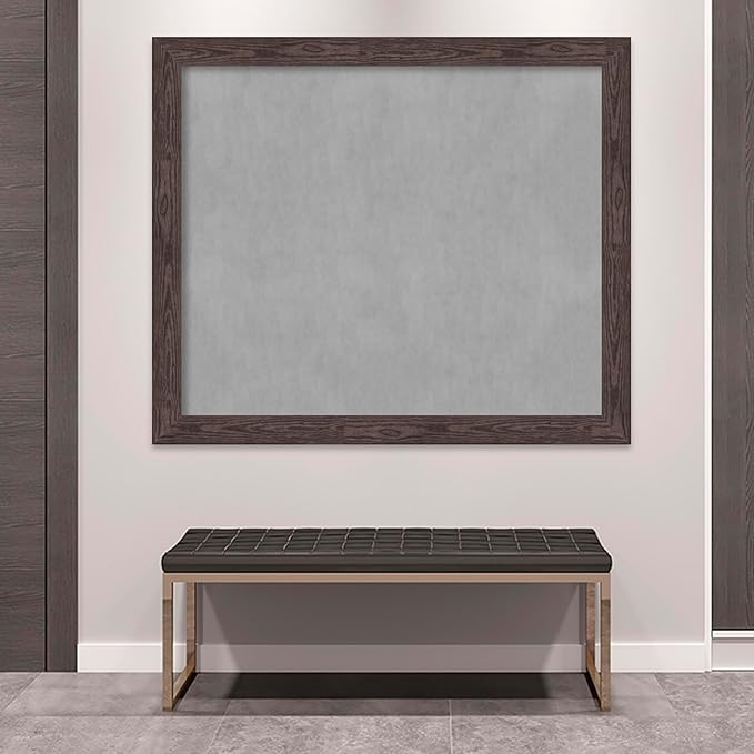 Amanti Art Black Framed Magnetic Board 46x54 Oversize Vision Board - Image 5