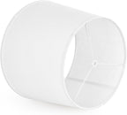 White Texture Lamp Shade Drum Lampshades Replacemnt - Image 3