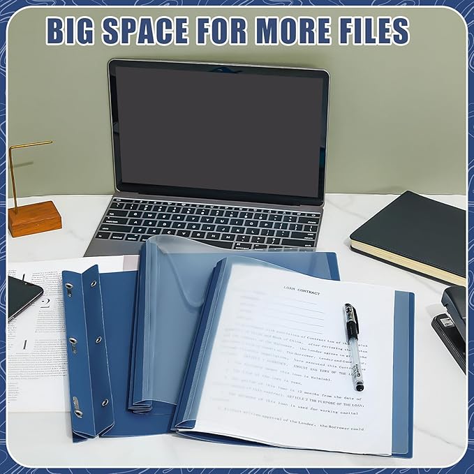 Teling 100 Pcs Plastic Report Covers - Image 5