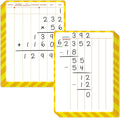 8 Packs Division Whiteboards, Double Sided Dry Erase Board Writable and by SpriteGru
