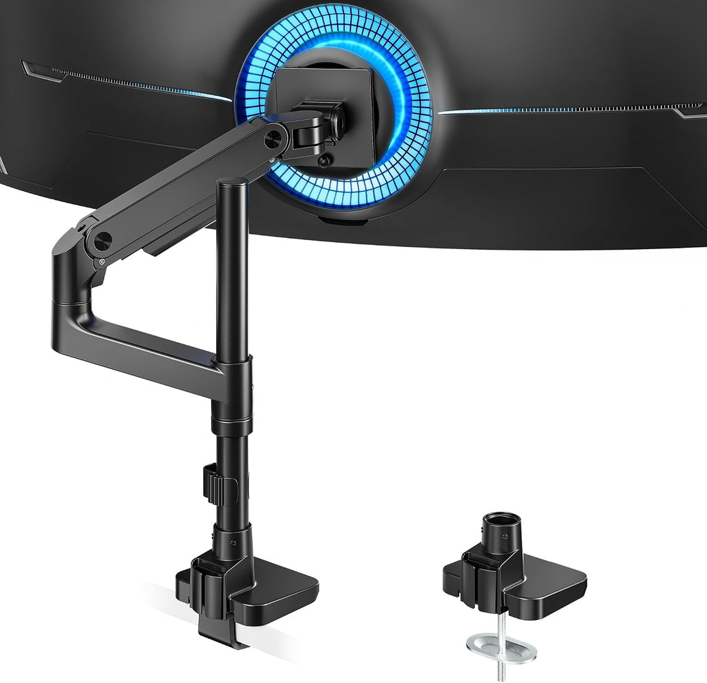 ARES WING Single Monitor Arm Desk Mount