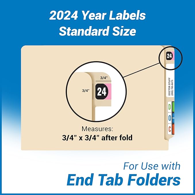 2024 Year Stickers, Doctor Stuff 2024 Chart Stickers, Arden Style, USA Made - Image 4