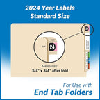 2024 Year Stickers, Doctor Stuff 2024 Chart Stickers, Arden Style, USA Made - Image 4