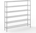 Regal Altair 14" Deep x 72" Wide x 74" Height Wire Shelving Kit | 6-Tier | NSF by Regal+Altair