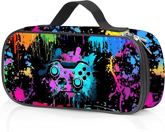 YOZIRIBO Game Pencil Case for Boys Kids, Large Capacity Pencil Pouch for School - Image 6
