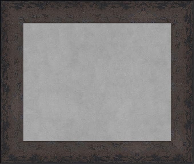 Amanti Art Black Framed Magnetic Board 21x25 Small Vision Board by AmantiArt