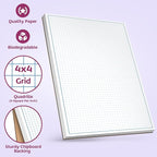 Graph Paper Pad for Blueprint Drawings, Engineering Drawing, and Planning - Image 3
