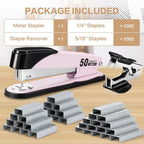 Deli Stapler Heavy Duty, Full Strip Staplers - Image 3