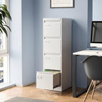 4 drawer file cabinet, filing cabinets for home shown in use