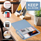 Sooez Clipboard with Storage, High Capacity Nursing Clip Board 8.5 x 11 with - Image 5