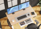 Claiks Standing Desk with Drawers, 48x24 Inch Stand Up Electric Adjustable - Image 4