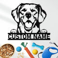 Dyoart Custom Dog Metal Signs by Dyoart