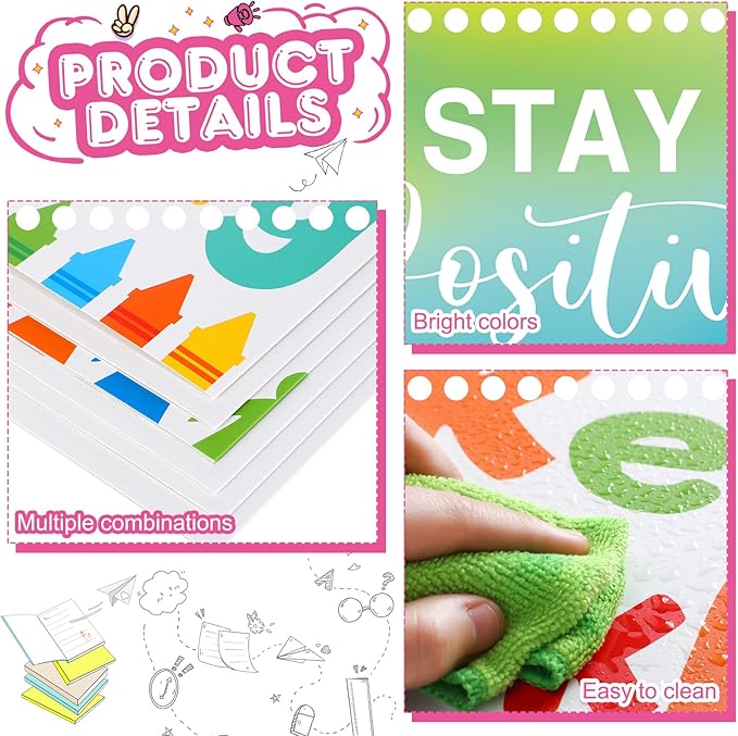 Honoson 24 Pcs Bulk Inspirational Privacy Folders - Image 3
