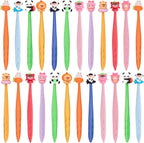 24 Pcs Cute Retractable Eraser for Pencils Cute School Supplies Kawaii Erasers by LiYiQ
