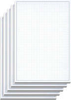 Graph Paper Pad for Blueprint Drawings, Engineering Drawing, and Planning by NextDayLabels