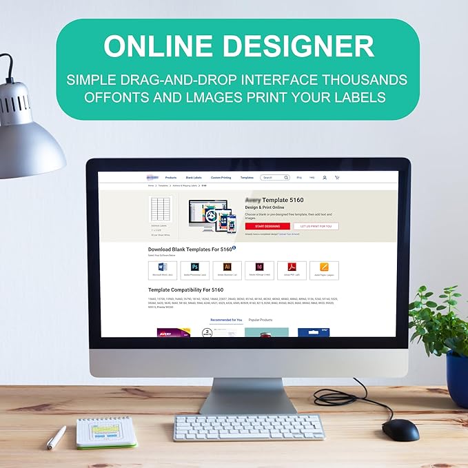 L LIKED Printable Address Labels, 900 Labels, 30 per Sheet, Mailing Labels - Image 4