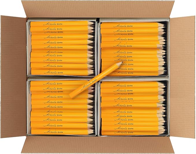 Nikola Works Mini Golf Pencils Without Erasers by Nikola+Works