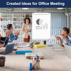 TSJ OFFICE Rolling Whiteboard Standing - Image 8