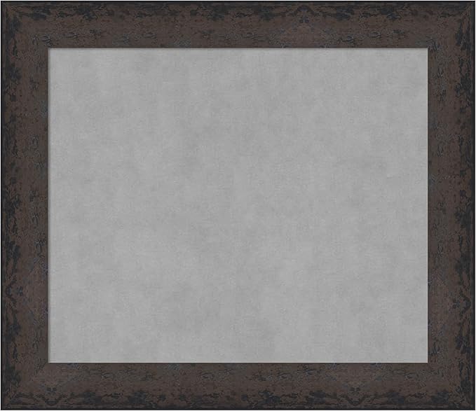 Amanti Art Black Framed Magnetic Board 25x29 Medium Vision Board by AmantiArt