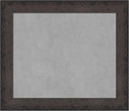Amanti Art Black Framed Magnetic Board 25x29 Medium Vision Board by AmantiArt