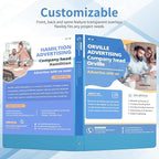 SUQJOY 0.5-inch 3 Ring Binder - Image 3