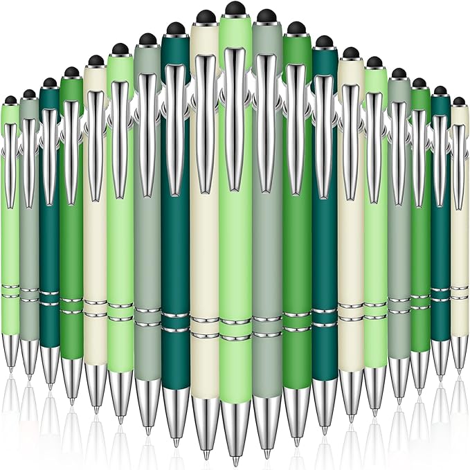 Zonon 38 Pieces Rubberized Ballpoint Pen by Zonon