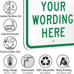 SmartSign Custom Reserved Parking Sign - Image 7