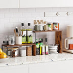 Vfelf Kitchen Countertop Organizer, Spice Rack Cabinet Organizer Shelf - Image 3