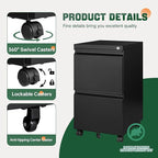 Letaya Mobile File Cabinet - Image 6