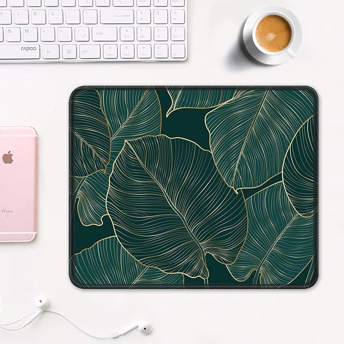Auhoahsil Mouse Pad, 12 x 10 in Tropics Theme Computer Mouse Pad - Image 2