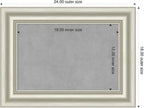 Amanti Art Silver Framed Magnetic Board 18x24 Small Vision Board - Image 2